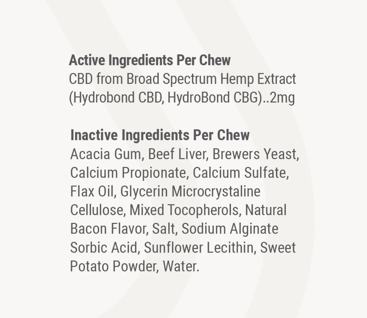 Golosinas para perros con CBD
