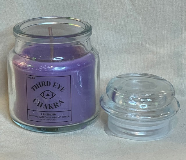 Third Eye Chakra Soy Wax Lavender Scented Candle