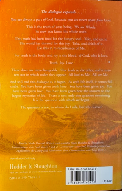 Conversations With God Book Three, An Uncommon Dialogue