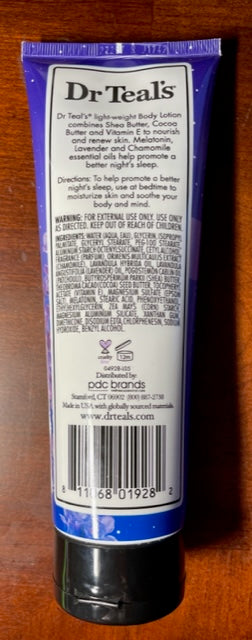 Dr. Teal's Sleep Body Lotion with Melatonin & Essential Oils