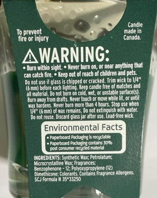 Glade Icy Evergreen Forest Candle