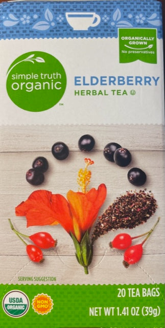Té de hierbas Simple Truth de saúco orgánico