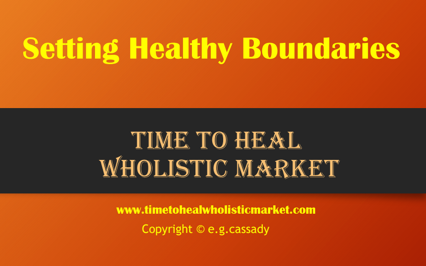 Setting Healthy Boundaries PDF