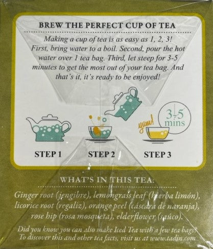 Herbal Tea Tandin Ginger