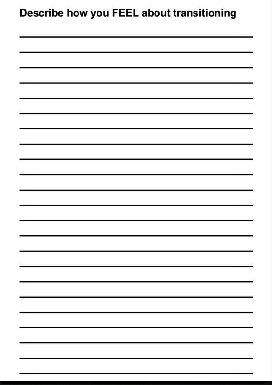 Mi diario trans para la escritura diaria