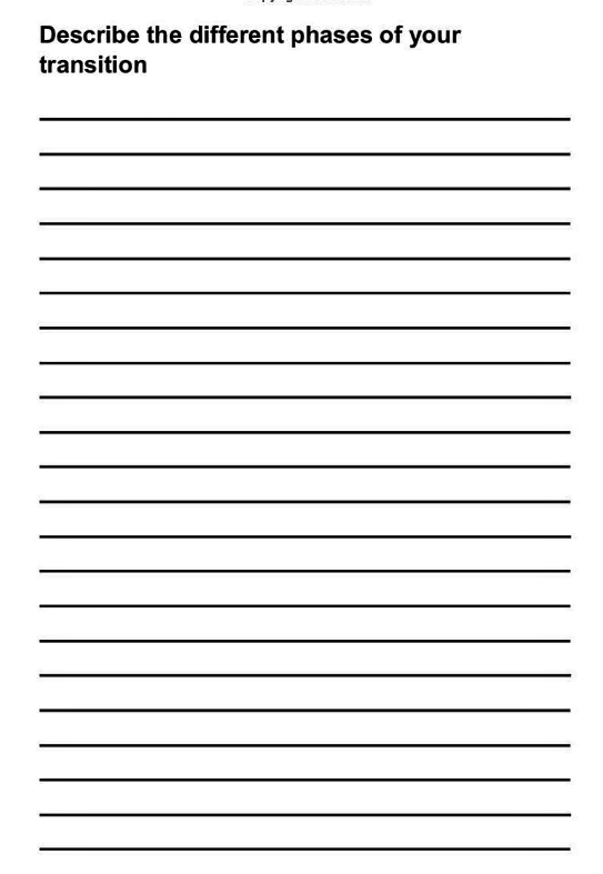 Mi diario trans para la escritura diaria