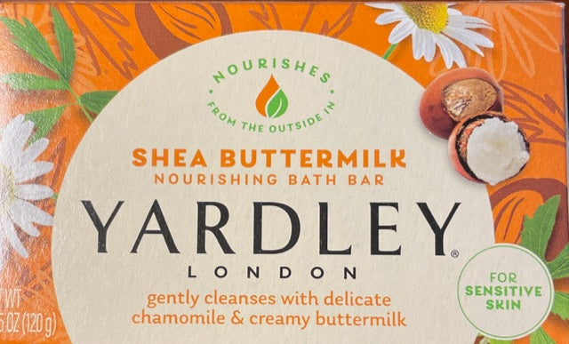 Yardley London Shea Buttermilk Nourishing Bath Bar
