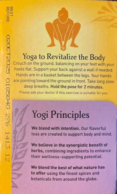 Herbal Tea Yogi Elderberry Lemon Balm Immune + Stress with Ashwagandha for Adaptogenic Support
