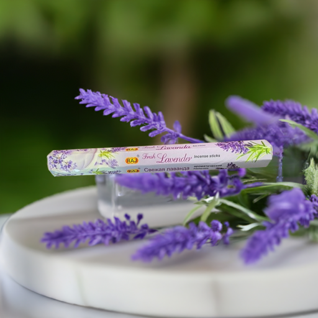 Varitas de incienso Raj Lavanda Fresca