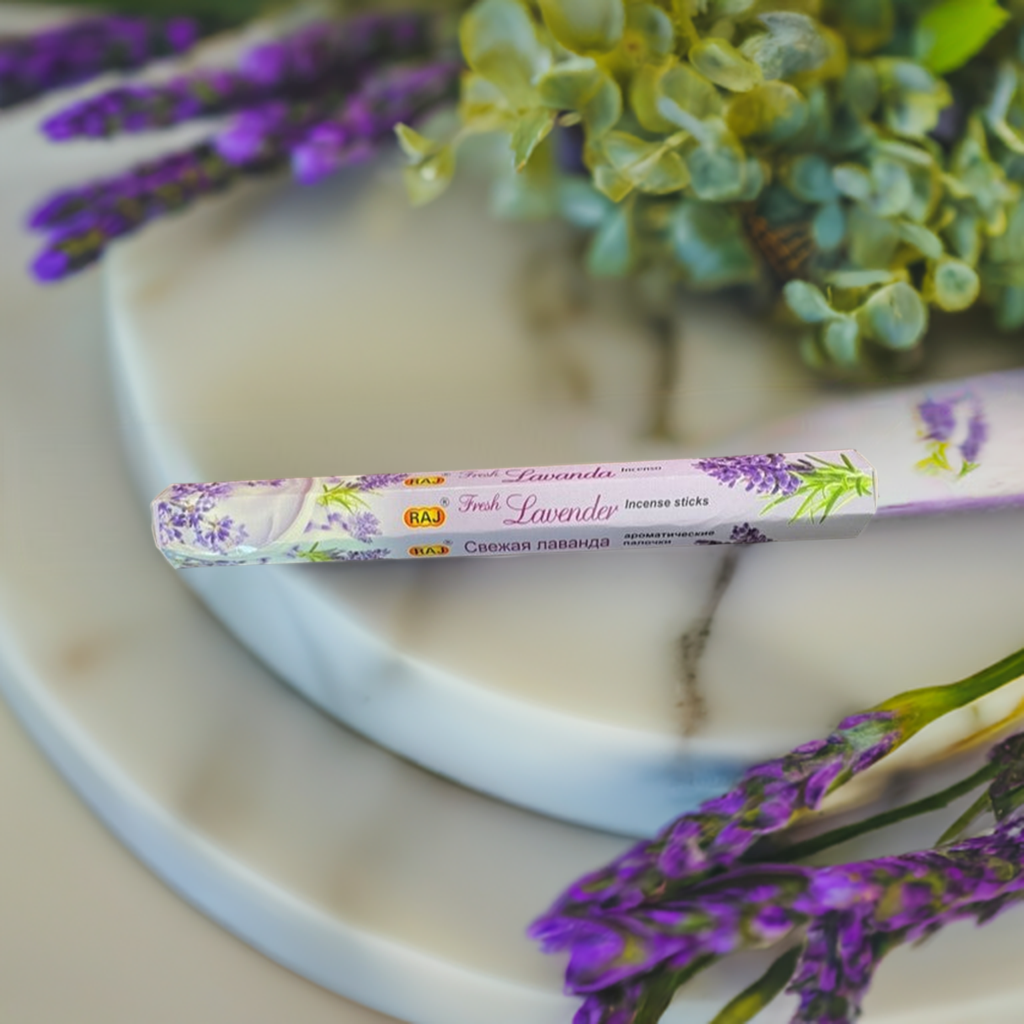 Varitas de incienso Raj Lavanda Fresca
