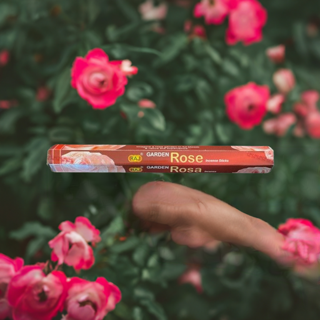 Varitas de incienso Raj Jardín Rosa