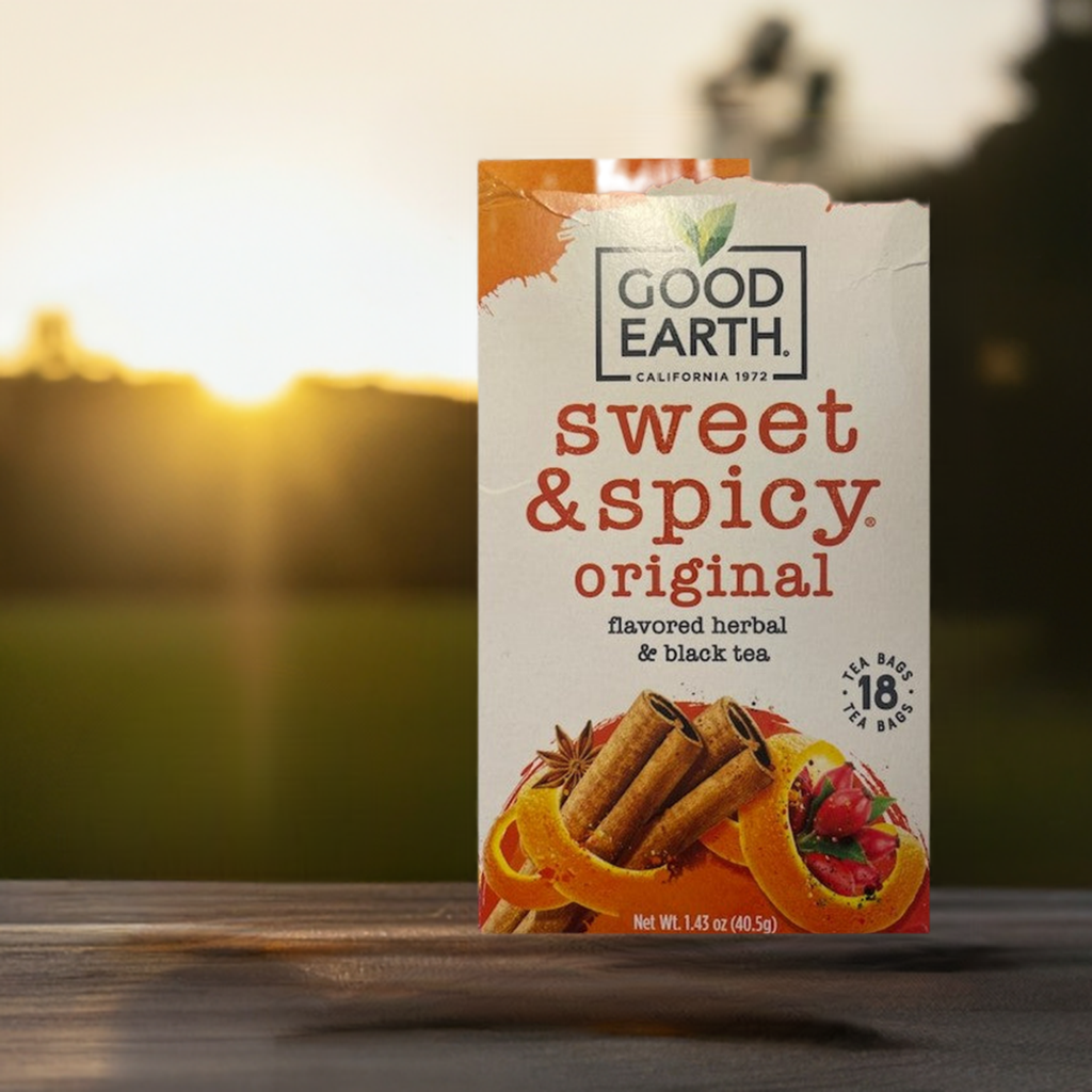 Herbal Tea Good Earth Sweet & Spicy Original & Black Tea