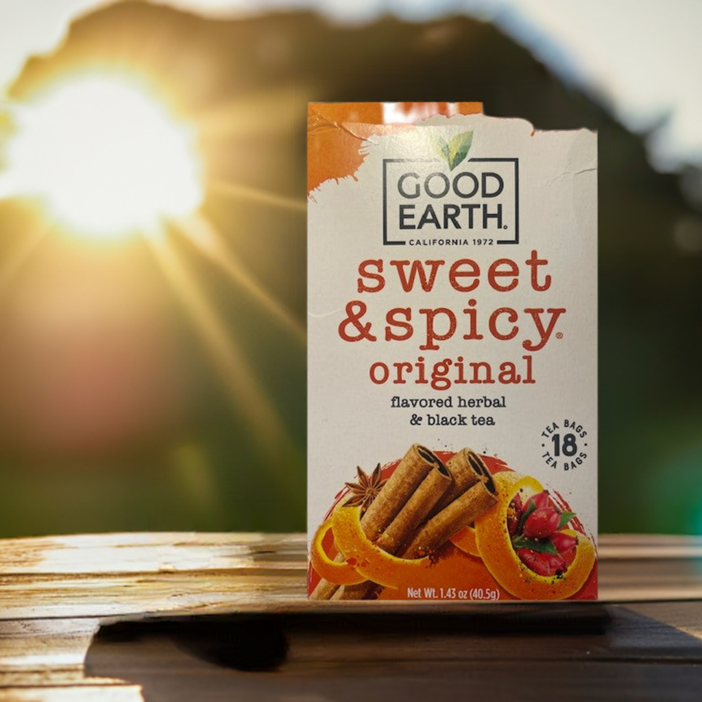 Herbal Tea Good Earth Sweet & Spicy Original & Black Tea