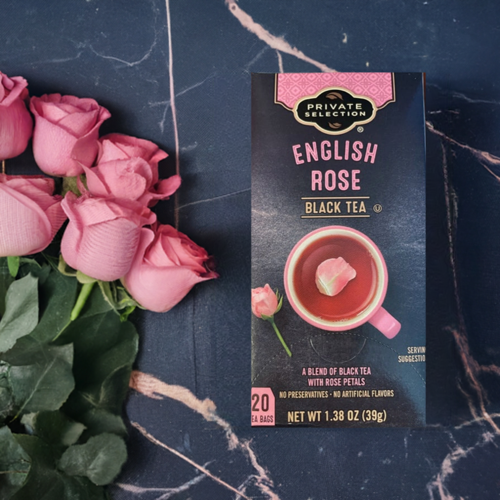 Herbal Tea English Rose Private Selection Black Tea