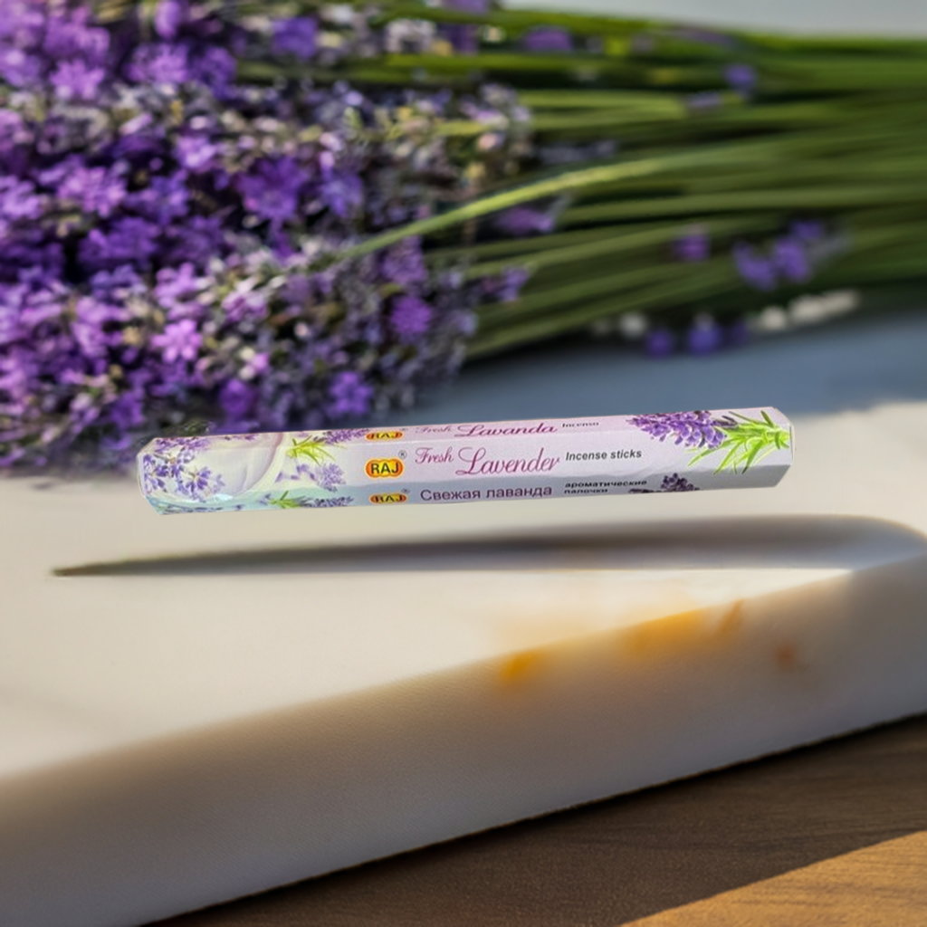 Varitas de incienso Raj Lavanda Fresca