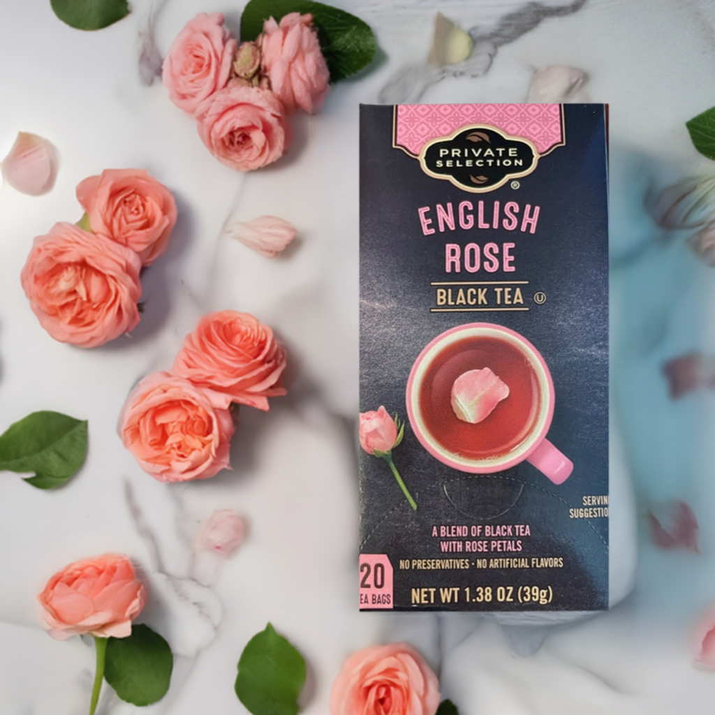 Herbal Tea English Rose Private Selection Black Tea