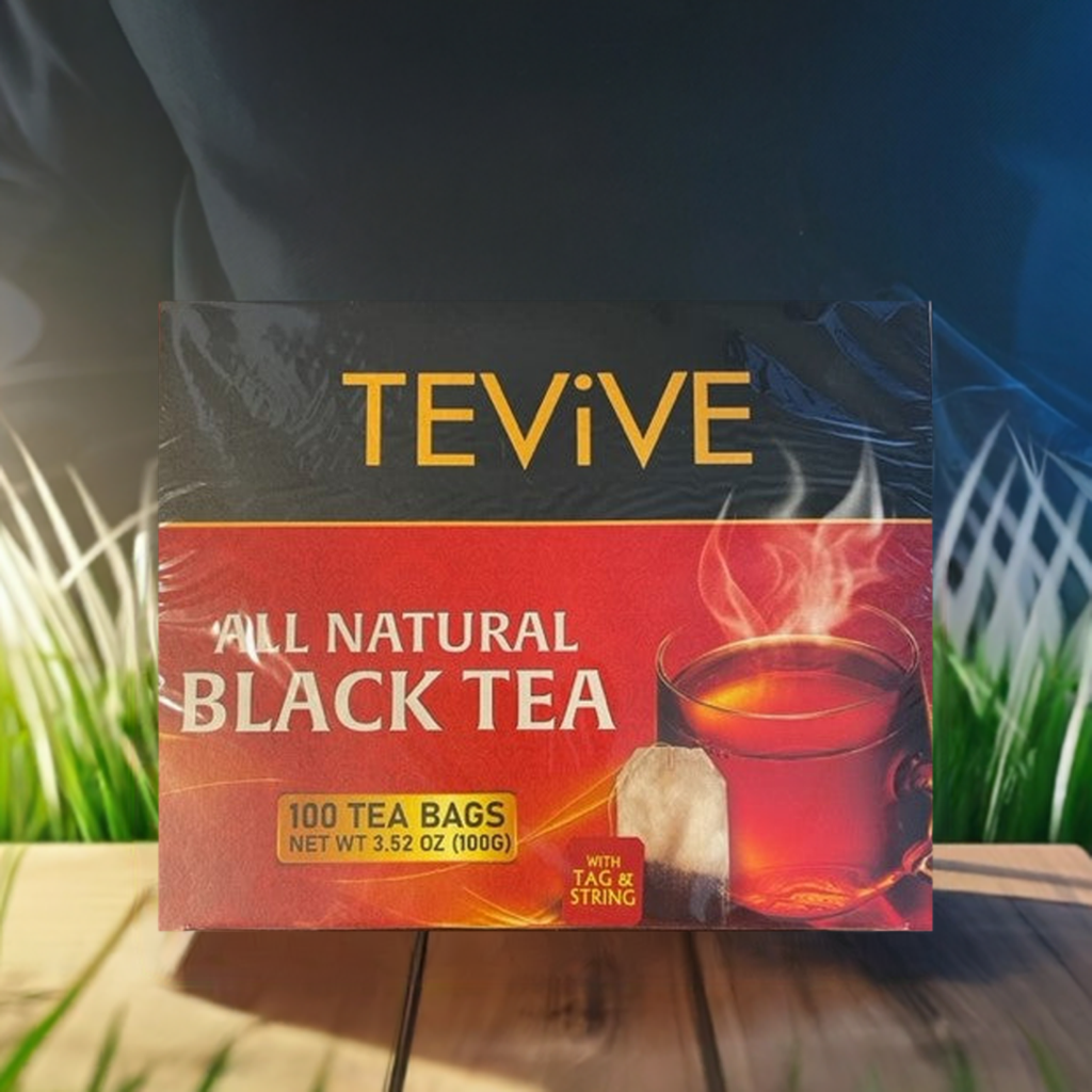 Herbal Tea Tevive All Natural Black