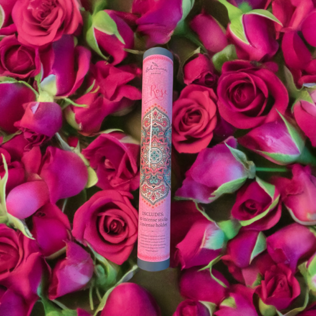 Incienso y soporte Bohemian Nomad Rose Scent