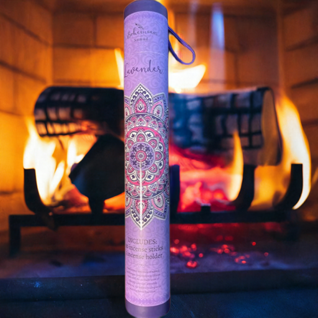 Incienso y soporte Bohemian Nomad con aroma a lavanda