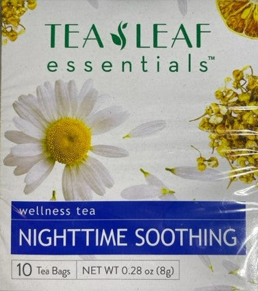 Herbal Tea Leaf Essentials Nighttime Soothing Wellness Tea