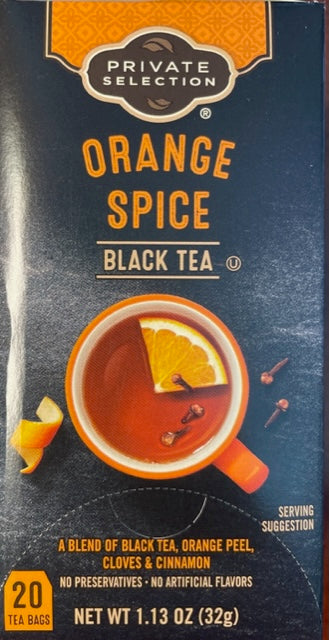 Herbal Tea Private Selection Orange Spice Black Tea