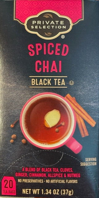 Herbal Tea Private Selection Spiced Chai Black Tea