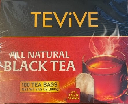 Herbal Tea Tevive All Natural Black