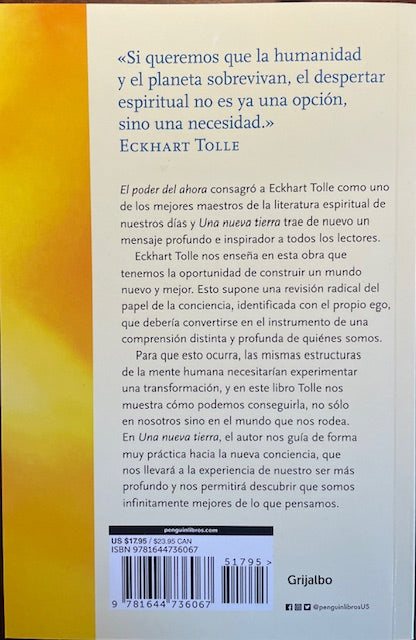 Una Nueva Tierra Un Despertar al Proposito de Su Vida - A New Earth: Awakening to Your Life's Purpose - Spanish