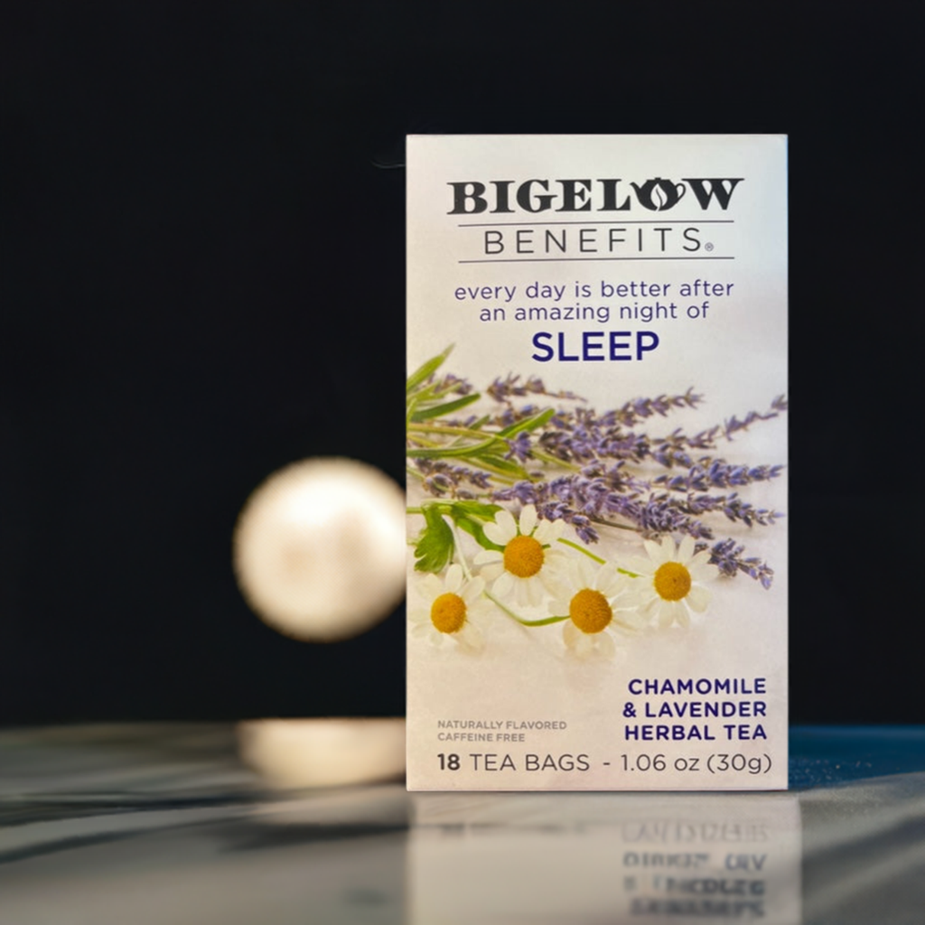 Herbal Tea Bigelow Benefits Sleep with Chamomile & Lavender