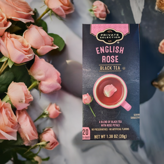 Herbal Tea English Rose Private Selection Black Tea