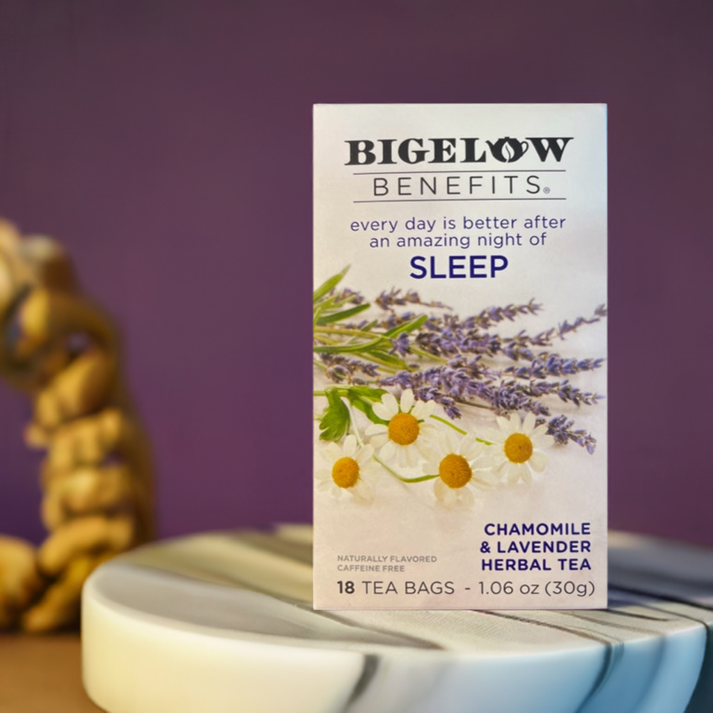 Herbal Tea Bigelow Benefits Sleep with Chamomile & Lavender