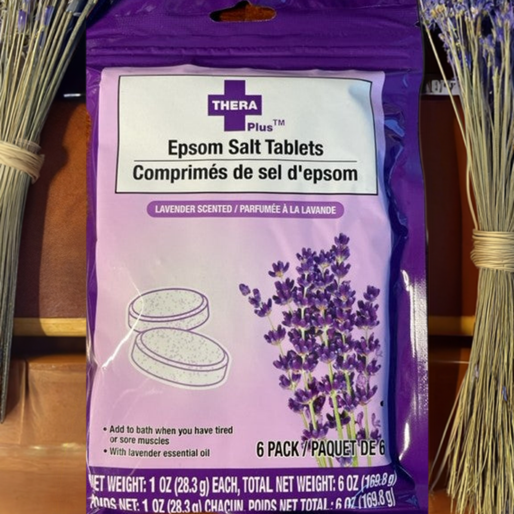 Epsom Salt Tablets Lavender Scented